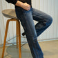 SIDE LINE STRAIGHT DENIM