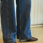 SIDE LINE STRAIGHT DENIM