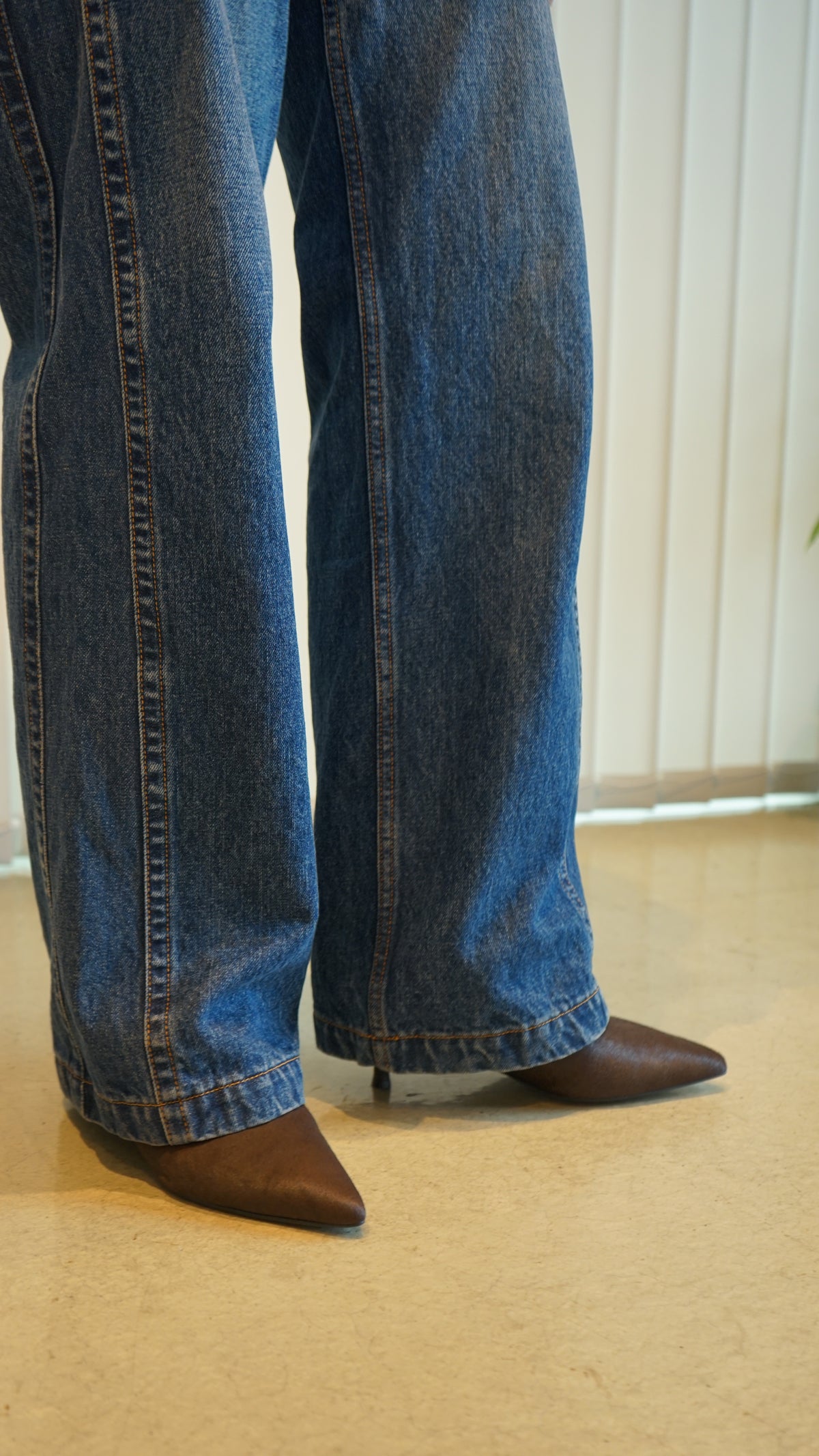 SIDE LINE STRAIGHT DENIM