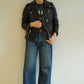 SIDE LINE STRAIGHT DENIM