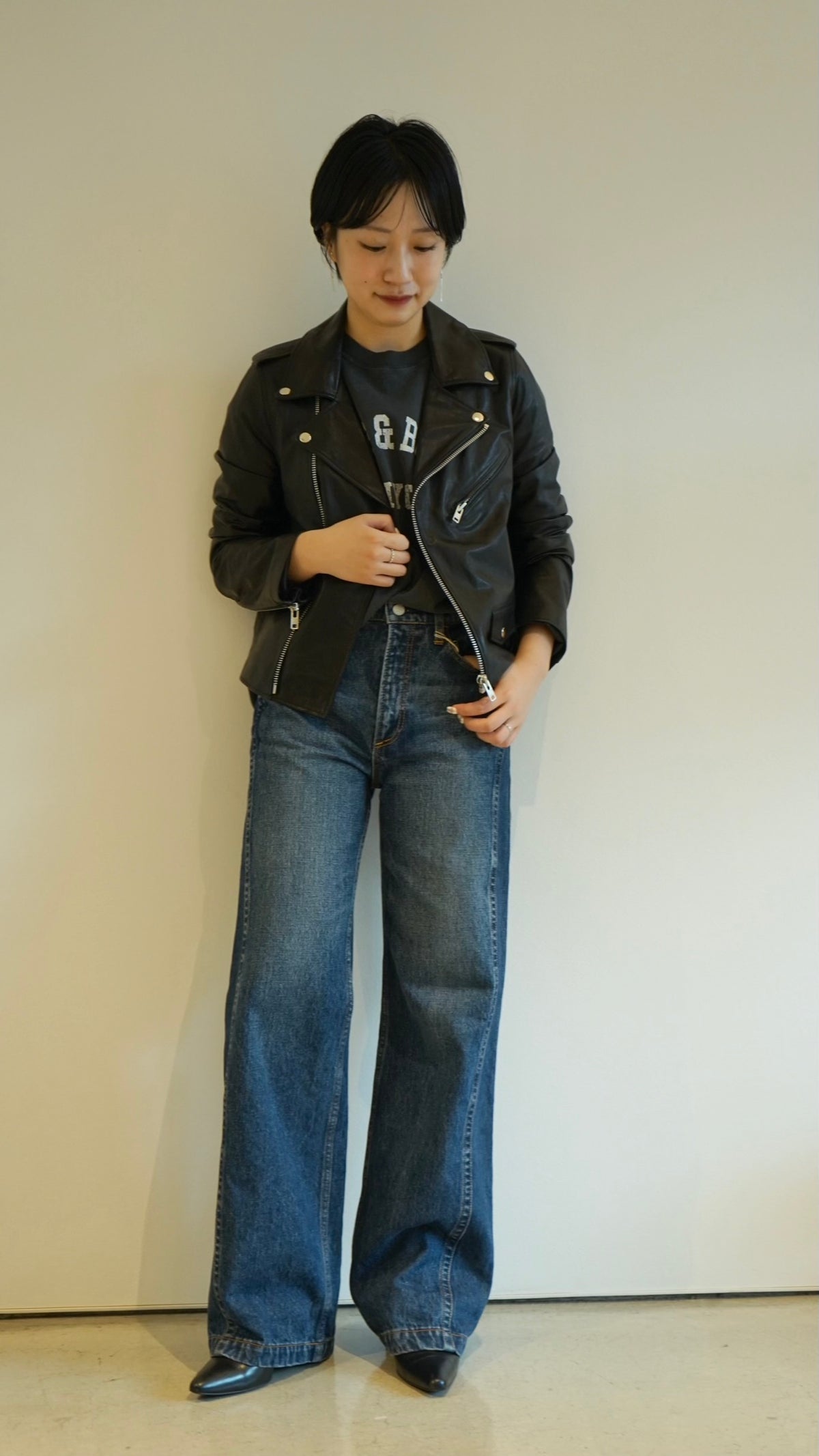 SIDE LINE STRAIGHT DENIM